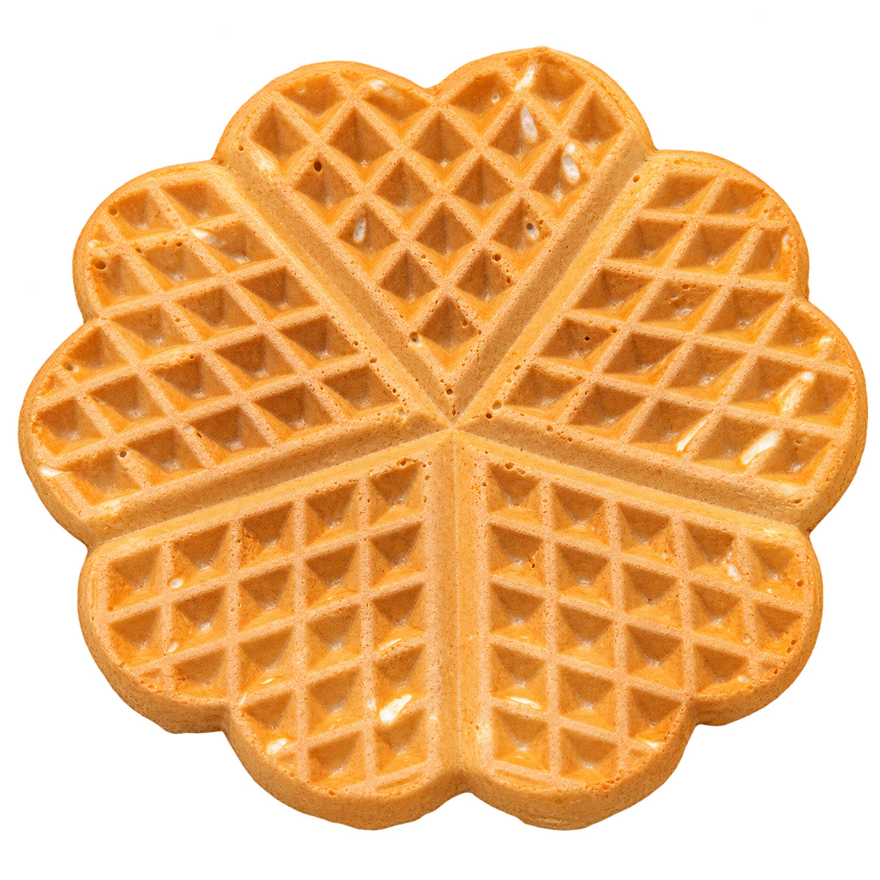 Waffle Hamuru (Çiçek Şeklinde)