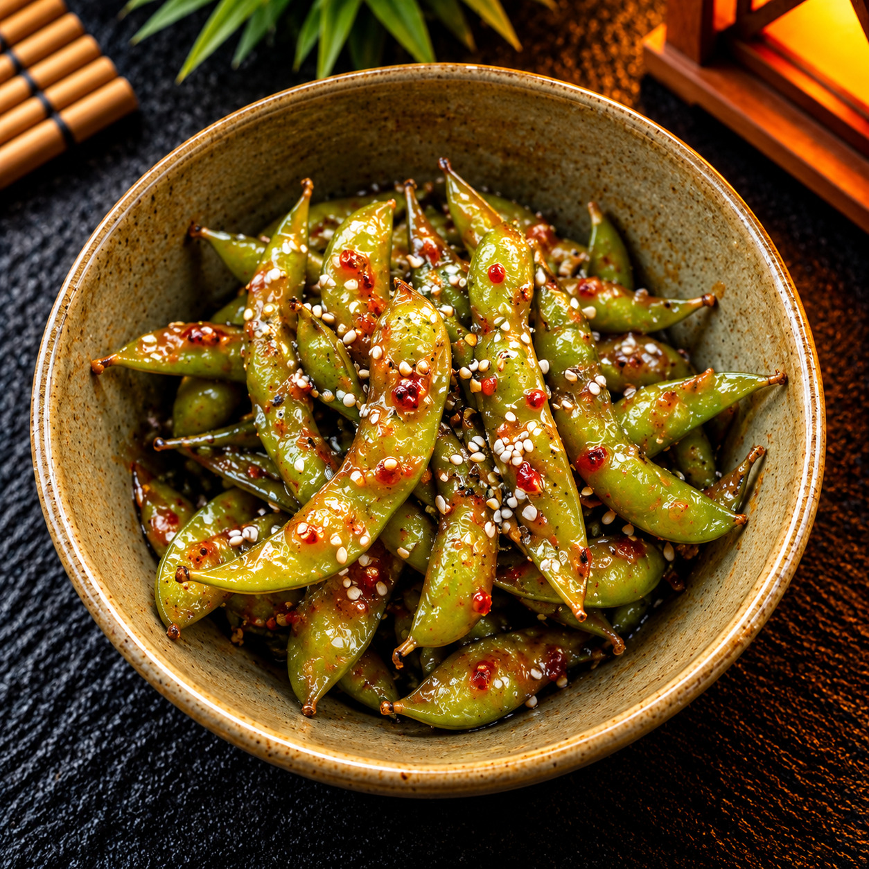 Sweet Chili Edamame