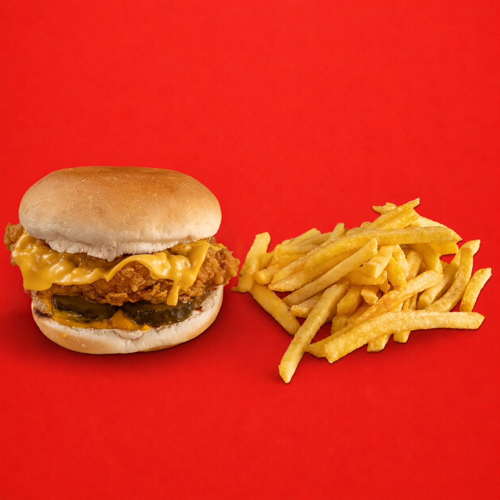 Crunchy Cheesy Burger