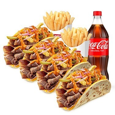 Jumbo Tako Menü (Et Dönerden)