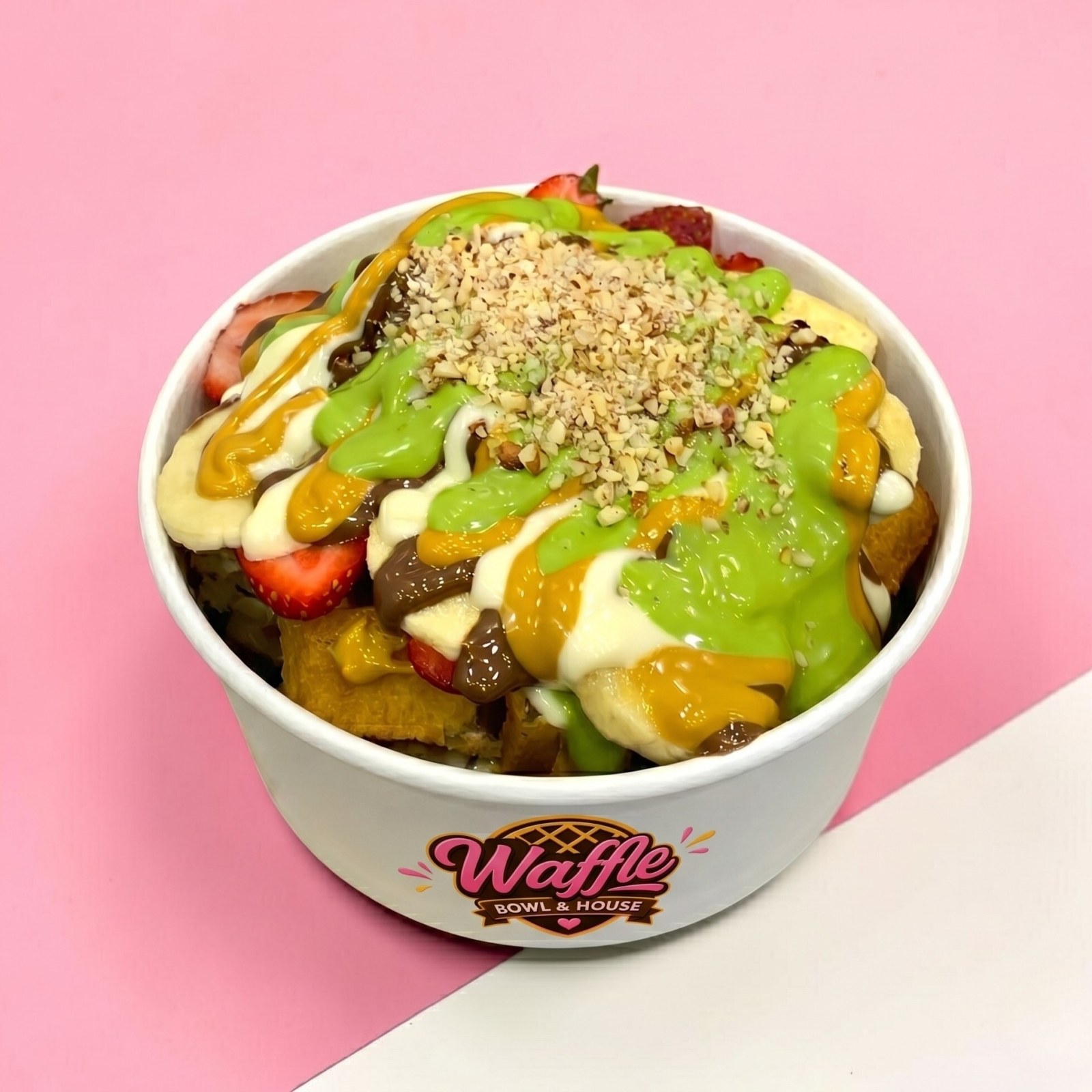 Derin Waffle Bowl (Büyük)