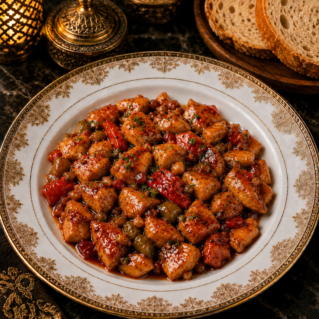 Sweet Chili Soslu Tavuk