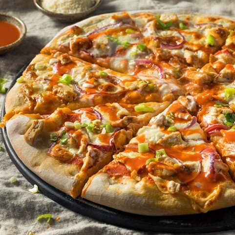 Tavuklu Pizza Peynirli Marine Tavuklu (Orta Boy)VIP Gurme Soslu Sarımsaklım Gurme Pizza