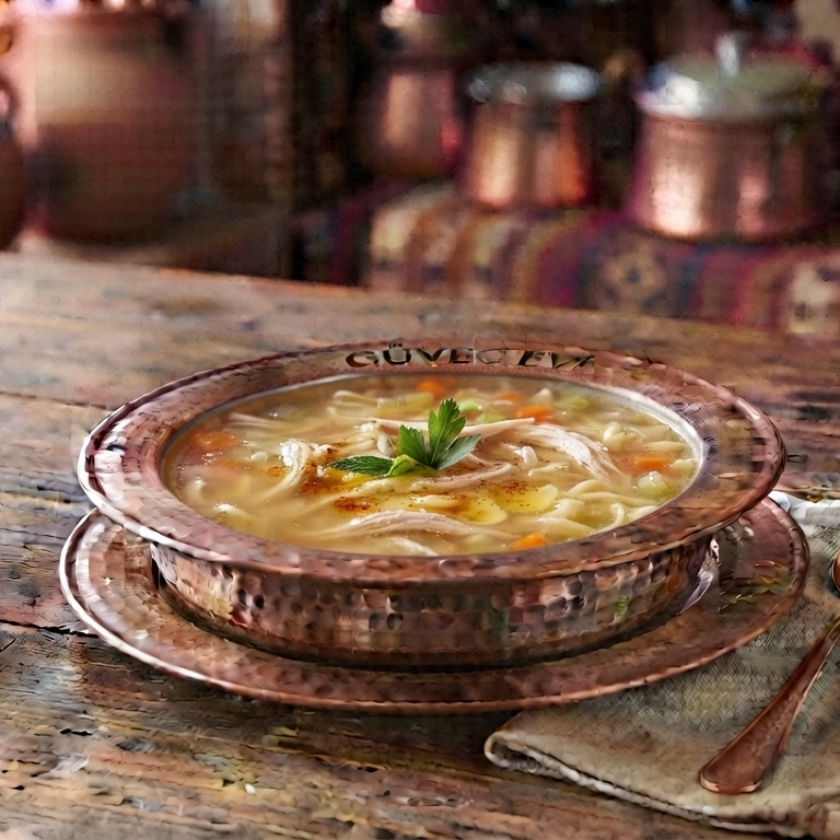 Güveç Evi’nden Tavuk Suyu Çorbası