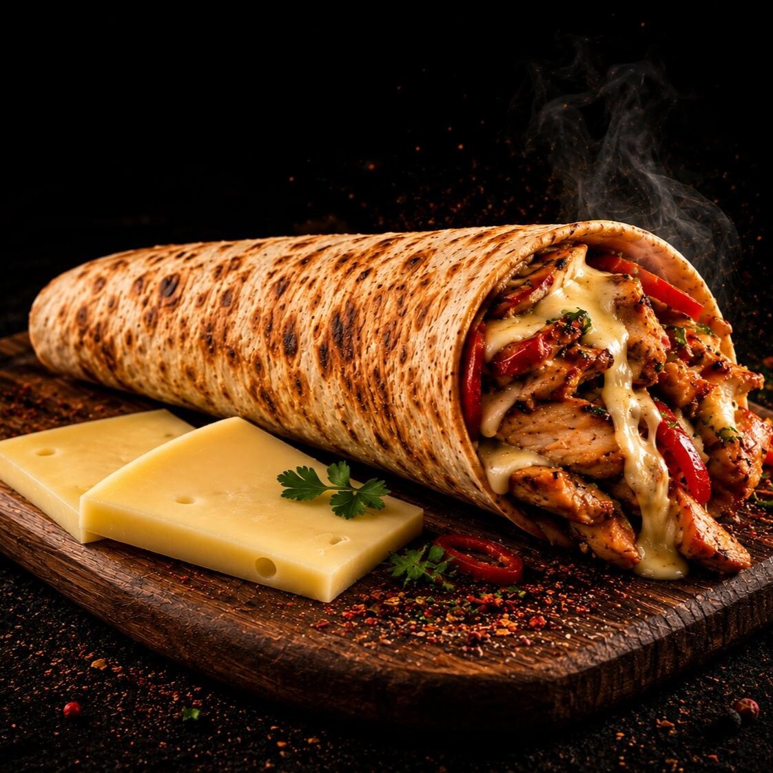 Kaşarlı Tavuk Dürüm (90 g)