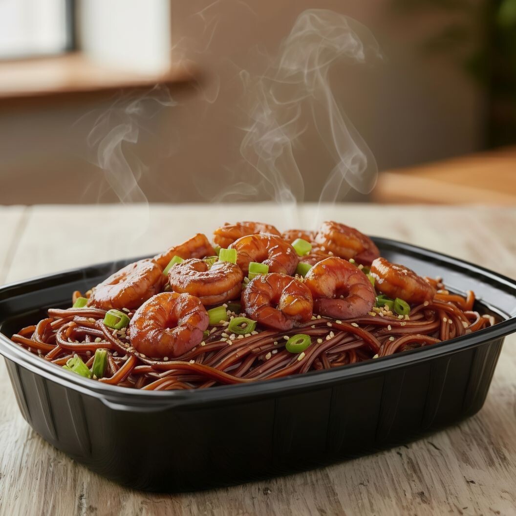 Karidesli Noodle