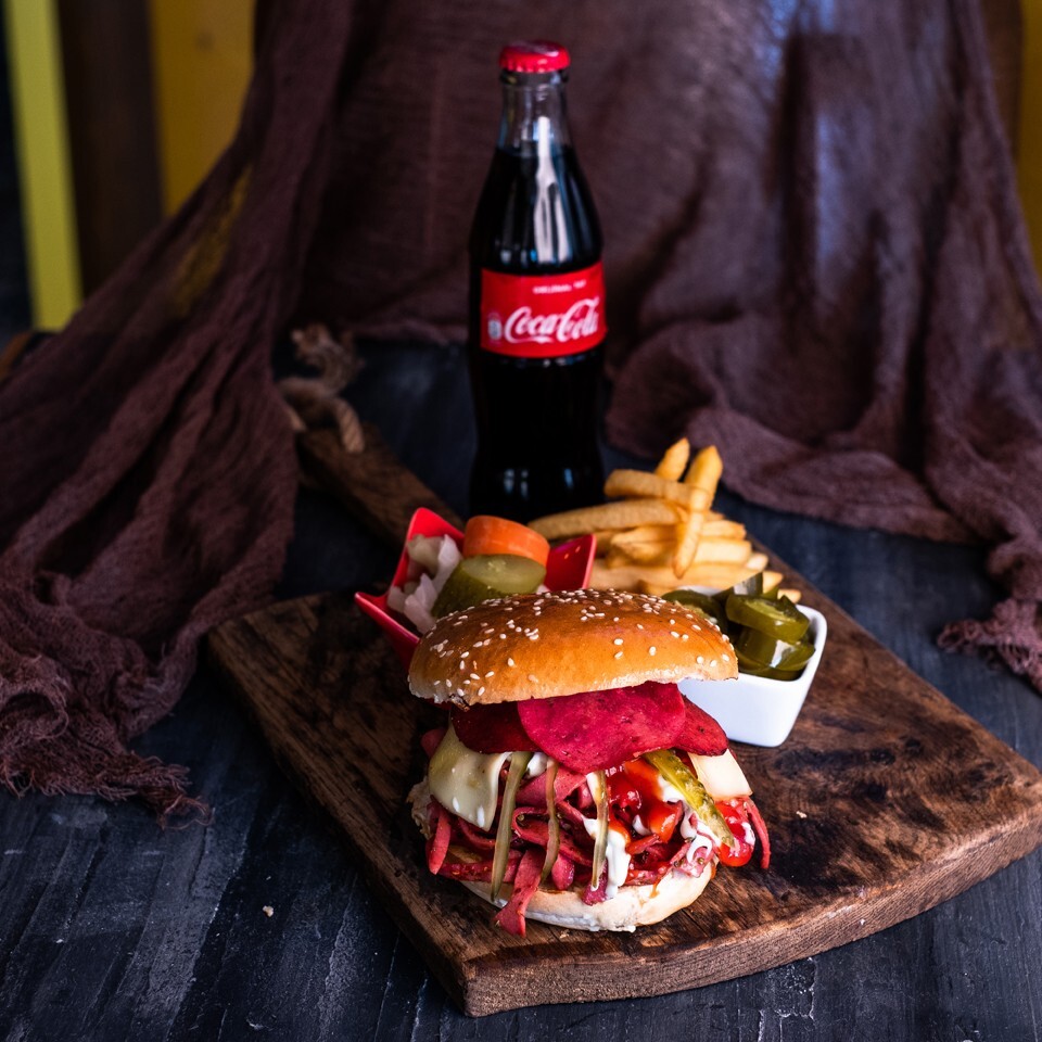 Kumru Burger Menü