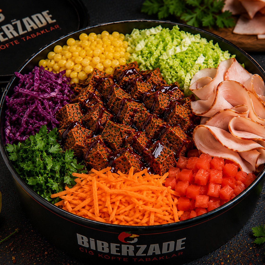 Hindi Fümeli Çiğ Köfte Bowl