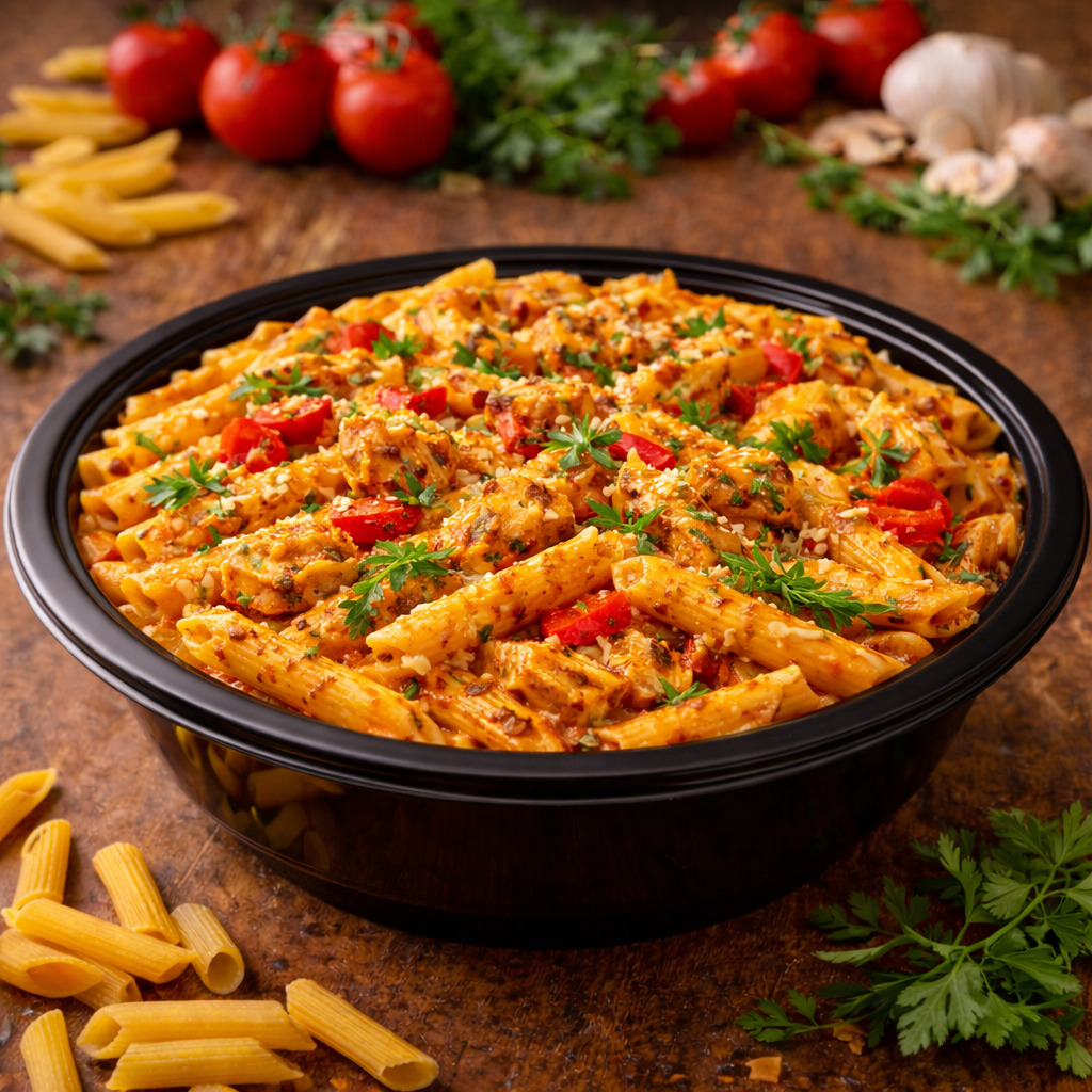 Kajun Baharatlı Penne