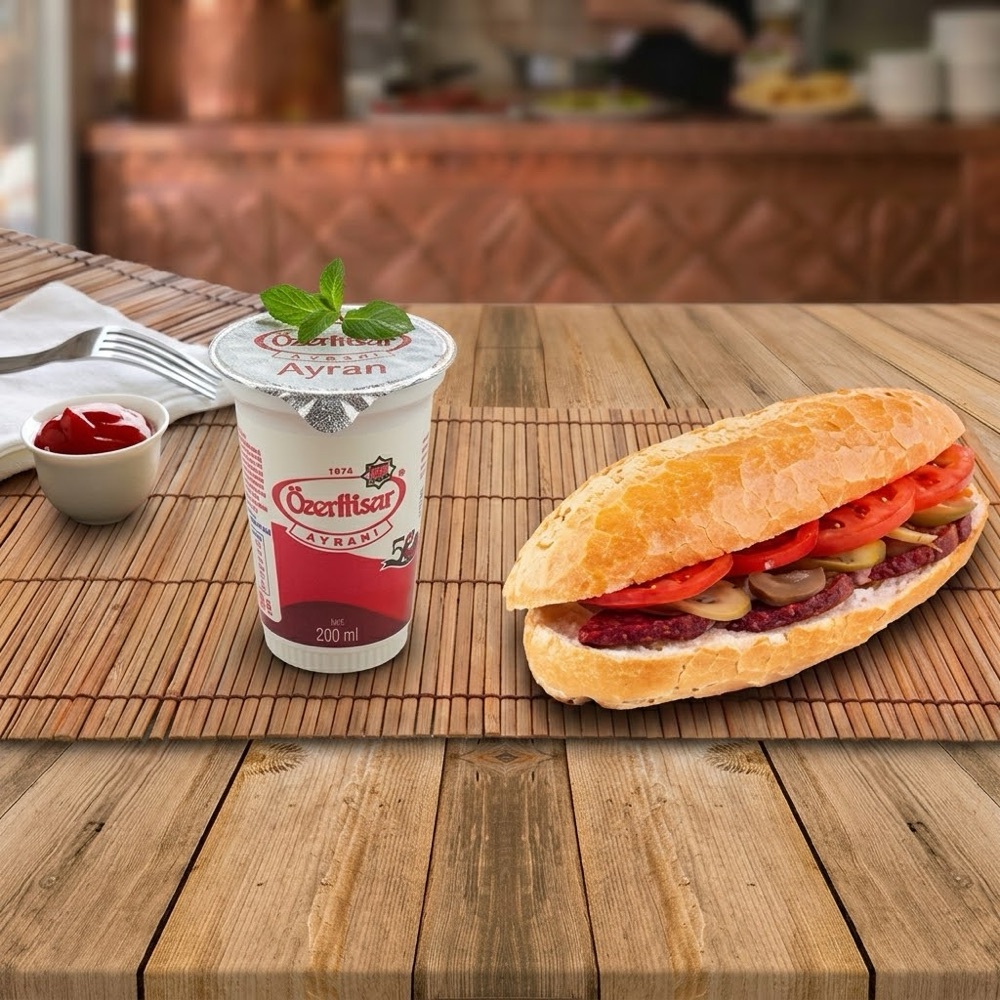 Sucuk Ekmek Menü 2