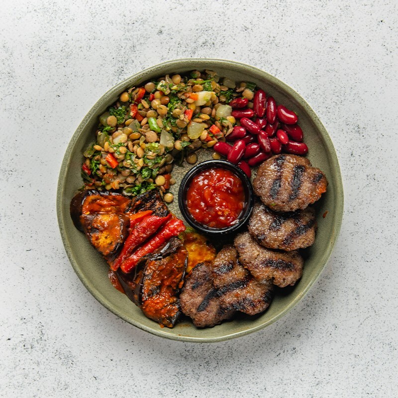 Köfteli Bowl (1132,75 KCal)