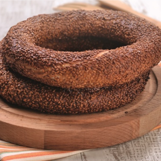 Krem Peynirli Ankara Simit