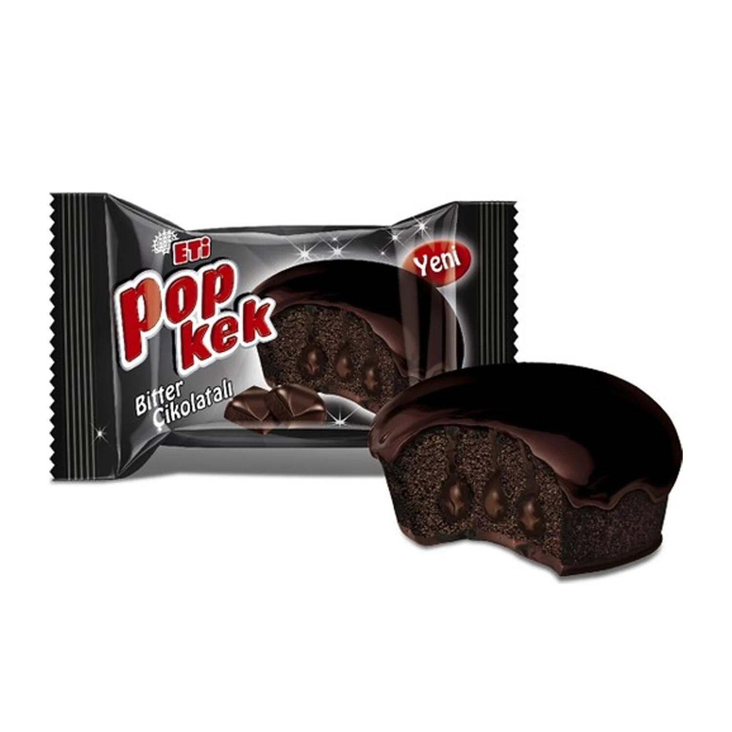 Eti Pop Kek Bitter Çikolatalı (60 gr)