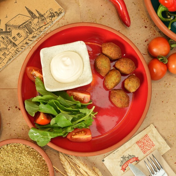 Mozzarella Dolgulu Falafel