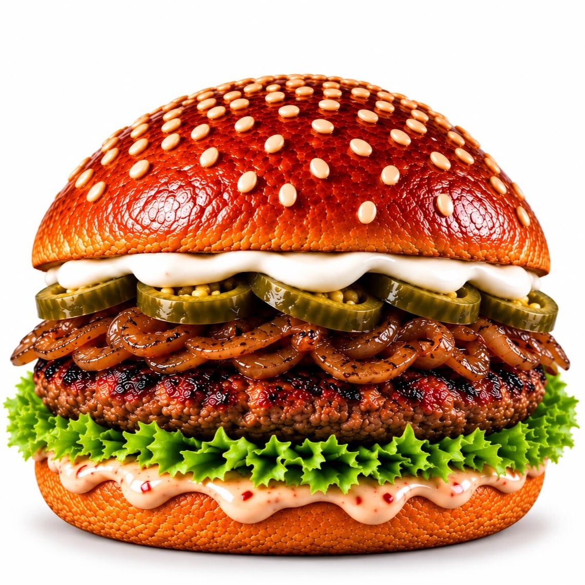 Mexican Burger + Coca Cola