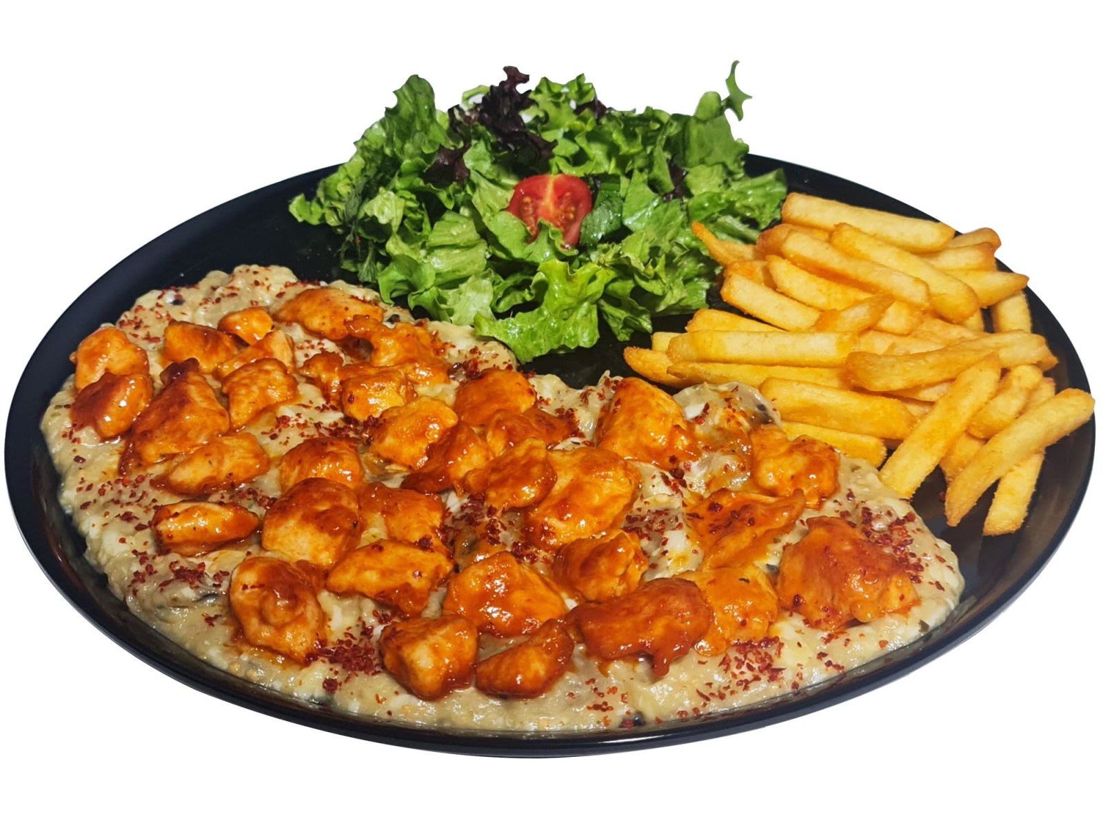 Beğendili Sriracha Soslu Tavuk