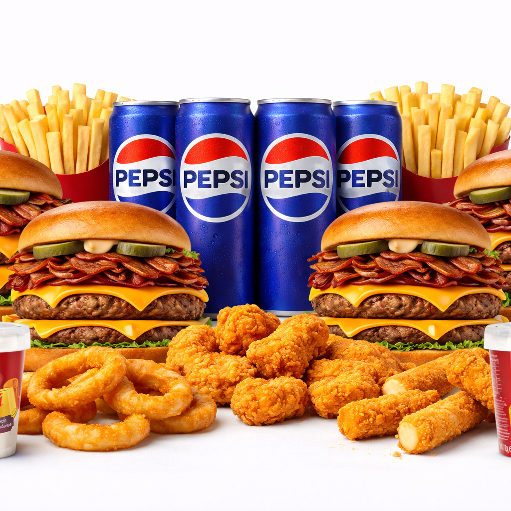 Aile Boyu Dubleks Mr Burger Menü