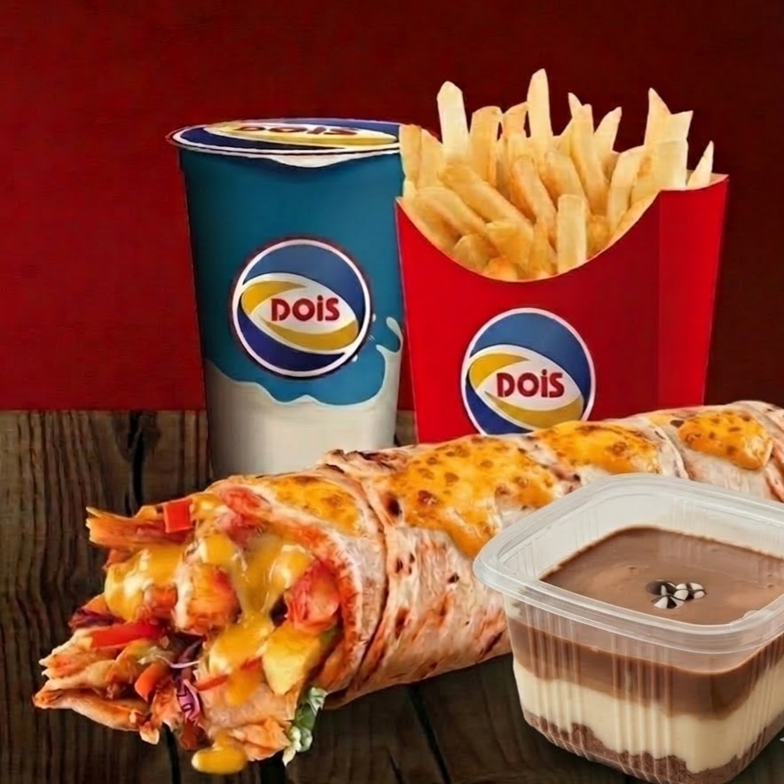 Cheddarlı Tavuk Döner Dürüm Mix Menü