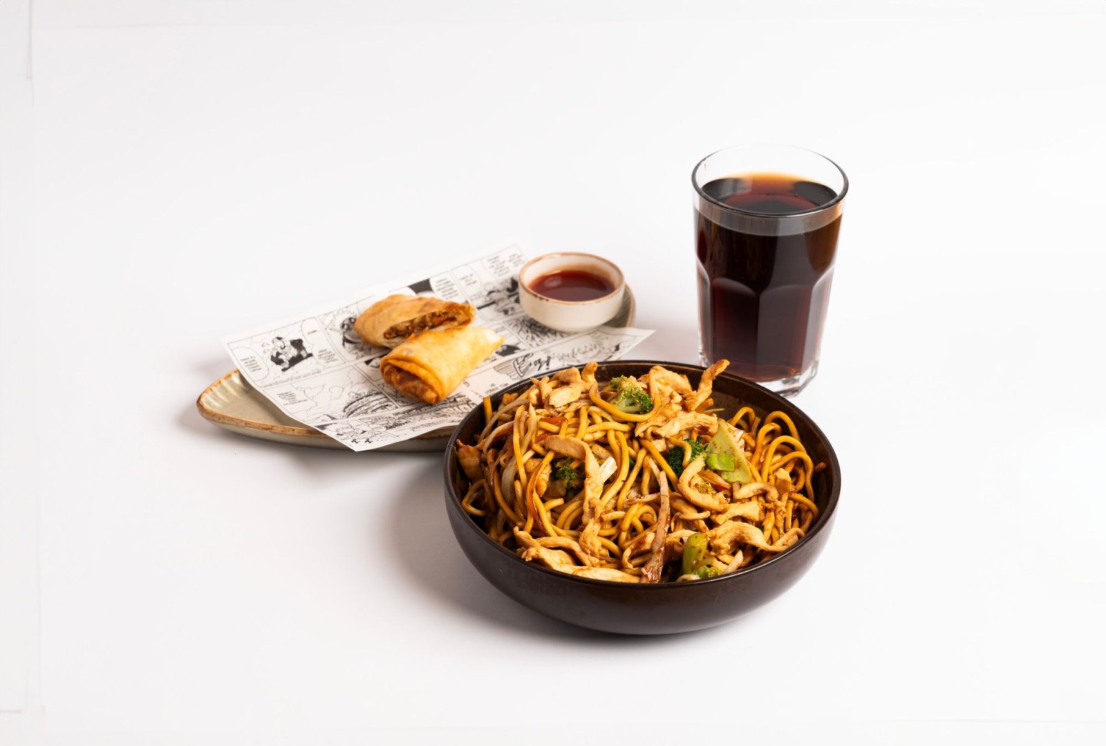 Tavuklu Noodle Menü / Noodle with Chicken Menu