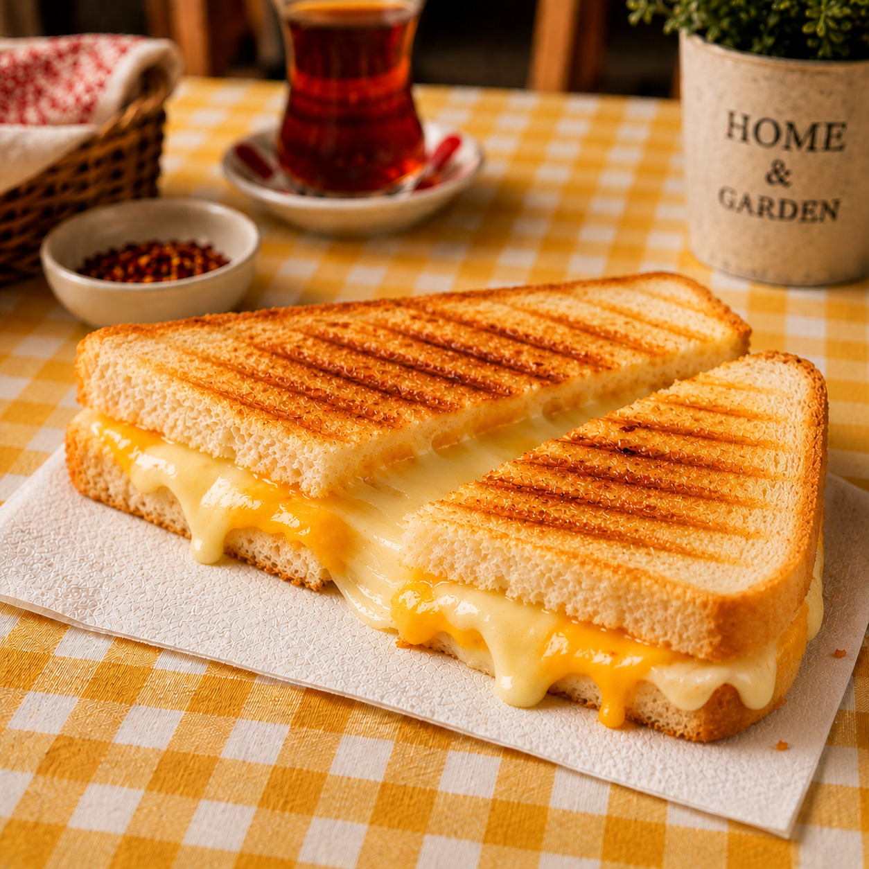 Çift Peynirli Tost