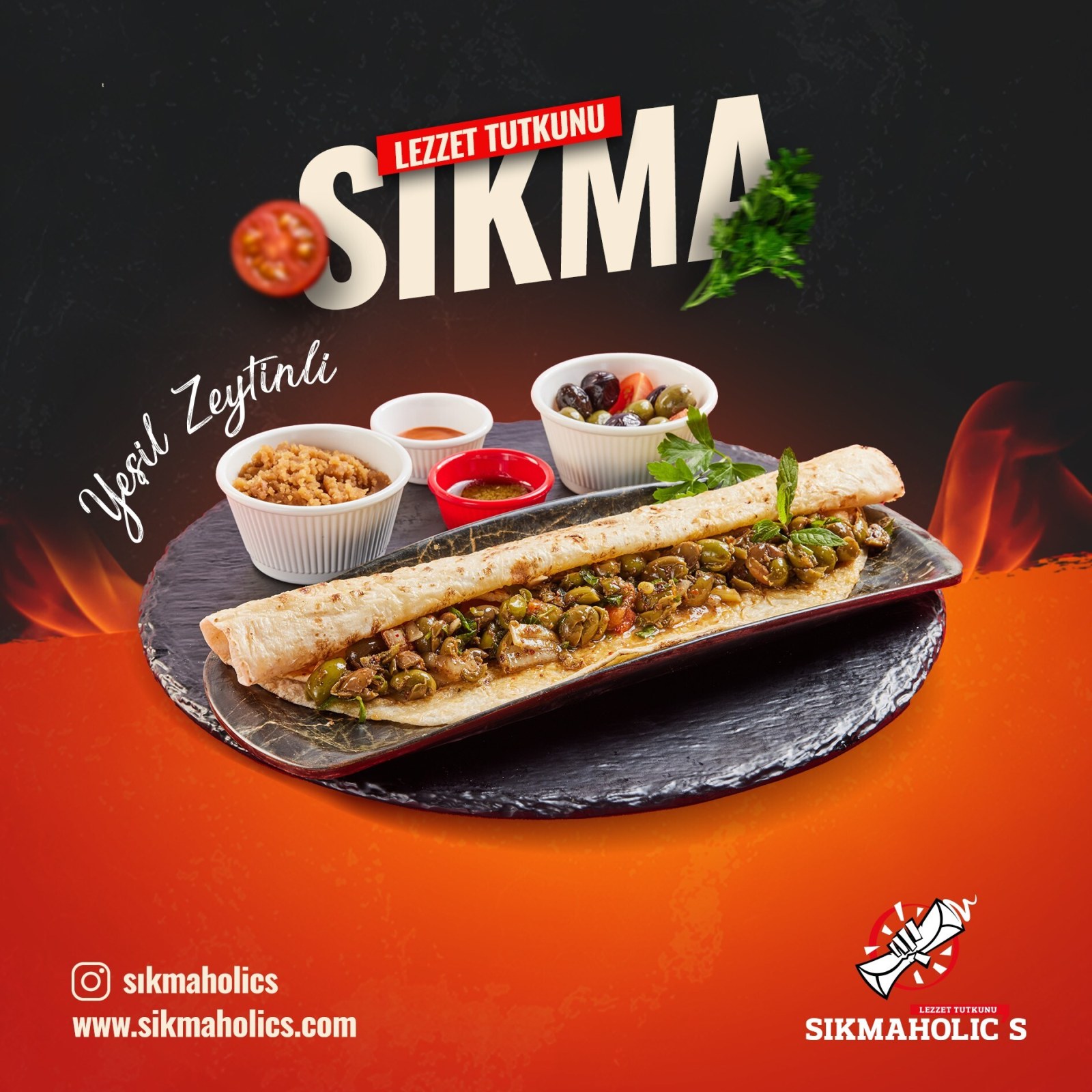 Yeşil Zeytinli Sıkma