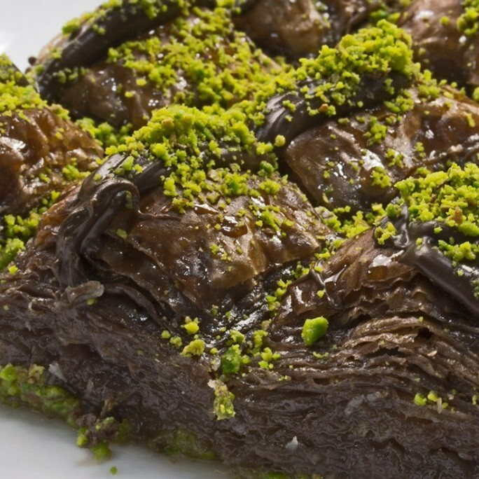 Çikolatalı Baklava 500 Gr