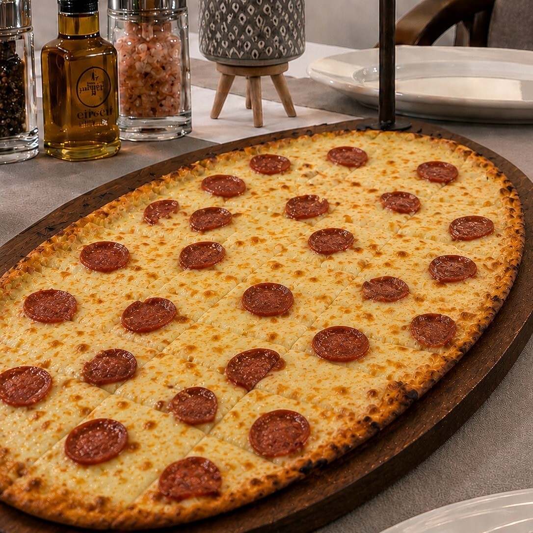 Kaşarlı Sucuklu Pide