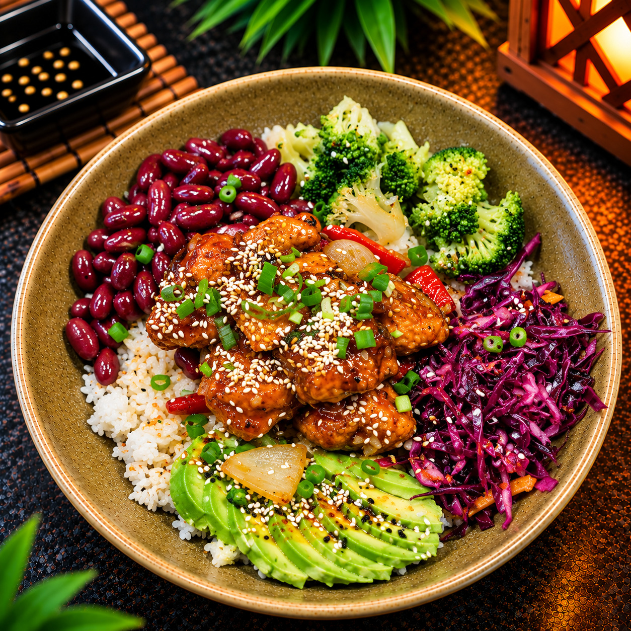 Tatlı Ekşi Soslu Chicken Bowl