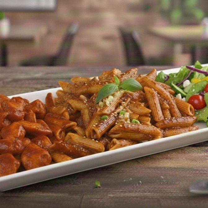 Barbekü Tavuk 3 Lü Menü