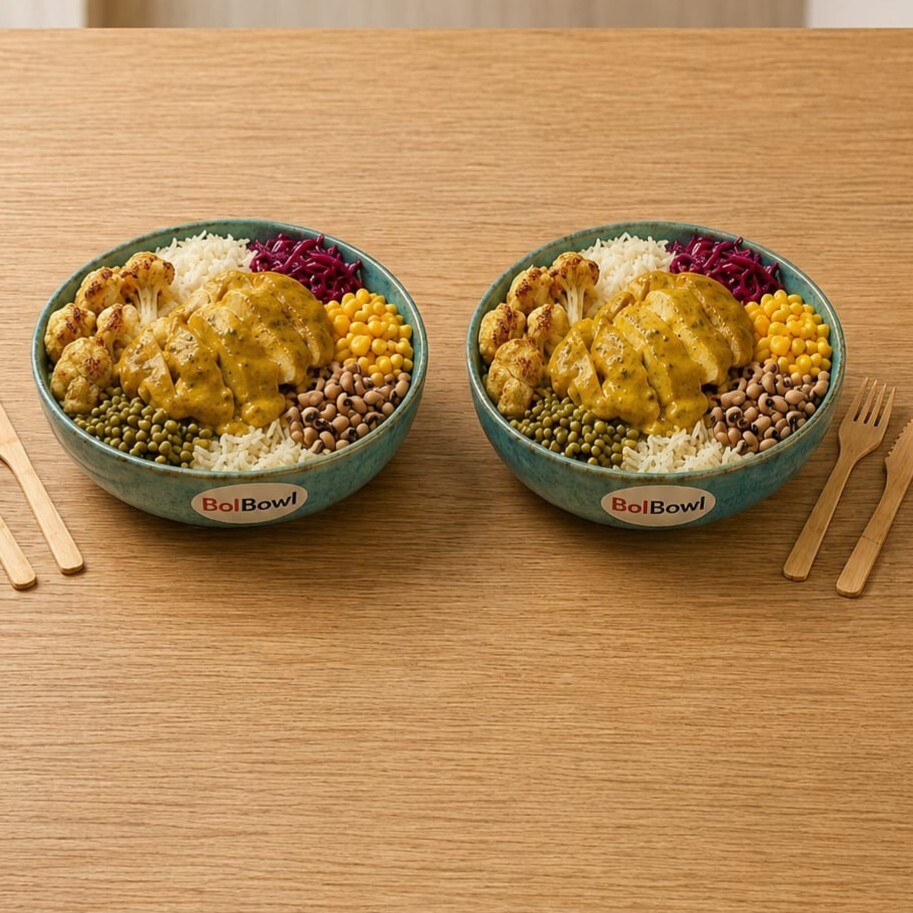 2 x Köz Patlıcanlı Tavuk Bowl