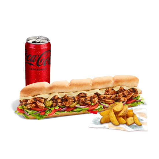 Teriyaki Tavuk Sandviç (30 cm.) Menü