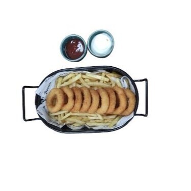 Soğan Halkası (10 Adet)+patetes