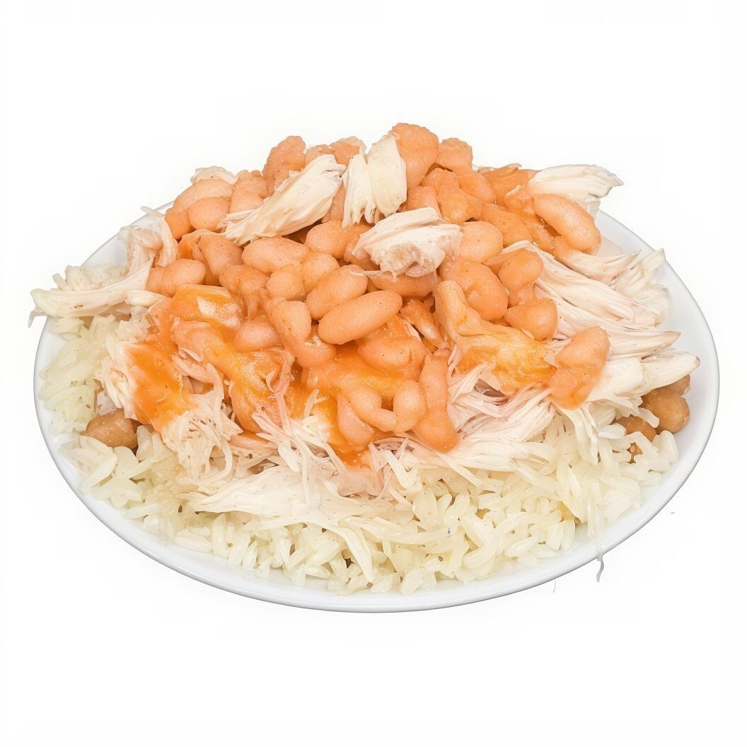 Tavuklu Kurulu Pilav ( 1,5 porsiyon ) + 330 Ml. Coca Cola