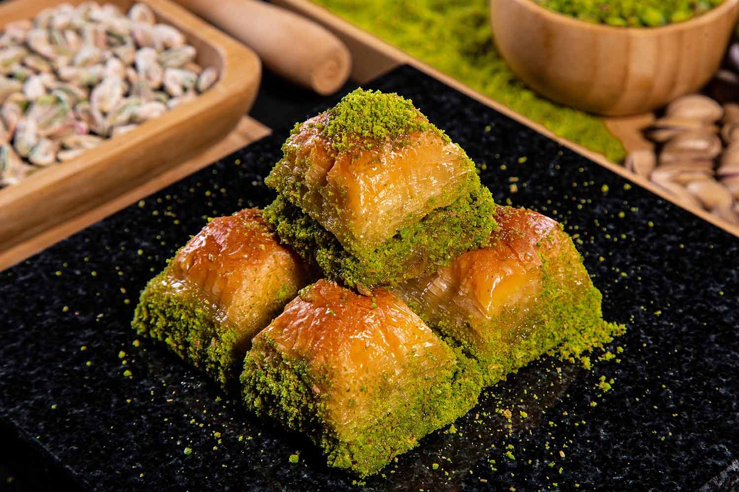Fıstıklı Kuru Baklava (1kg.)
