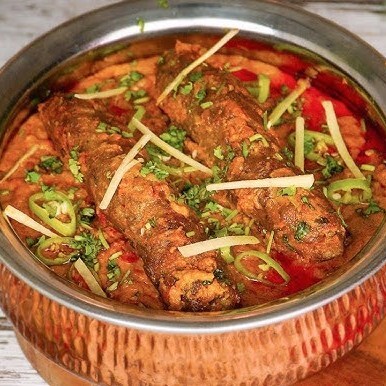 Chicken Seekh Kebab Handi