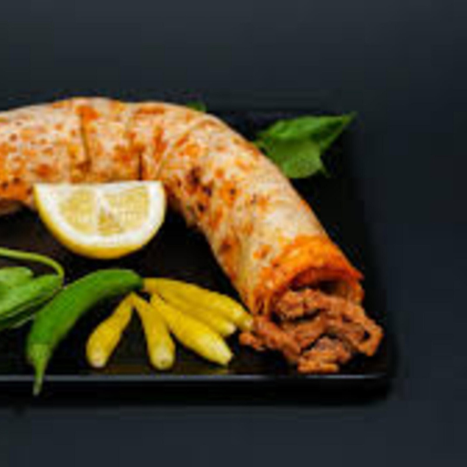6 Adet Et Tantuni Dürüm Menü