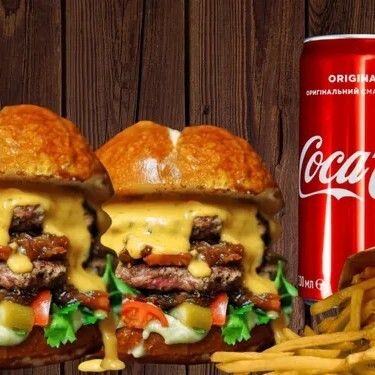 2'li Double Cheeseburger Menü