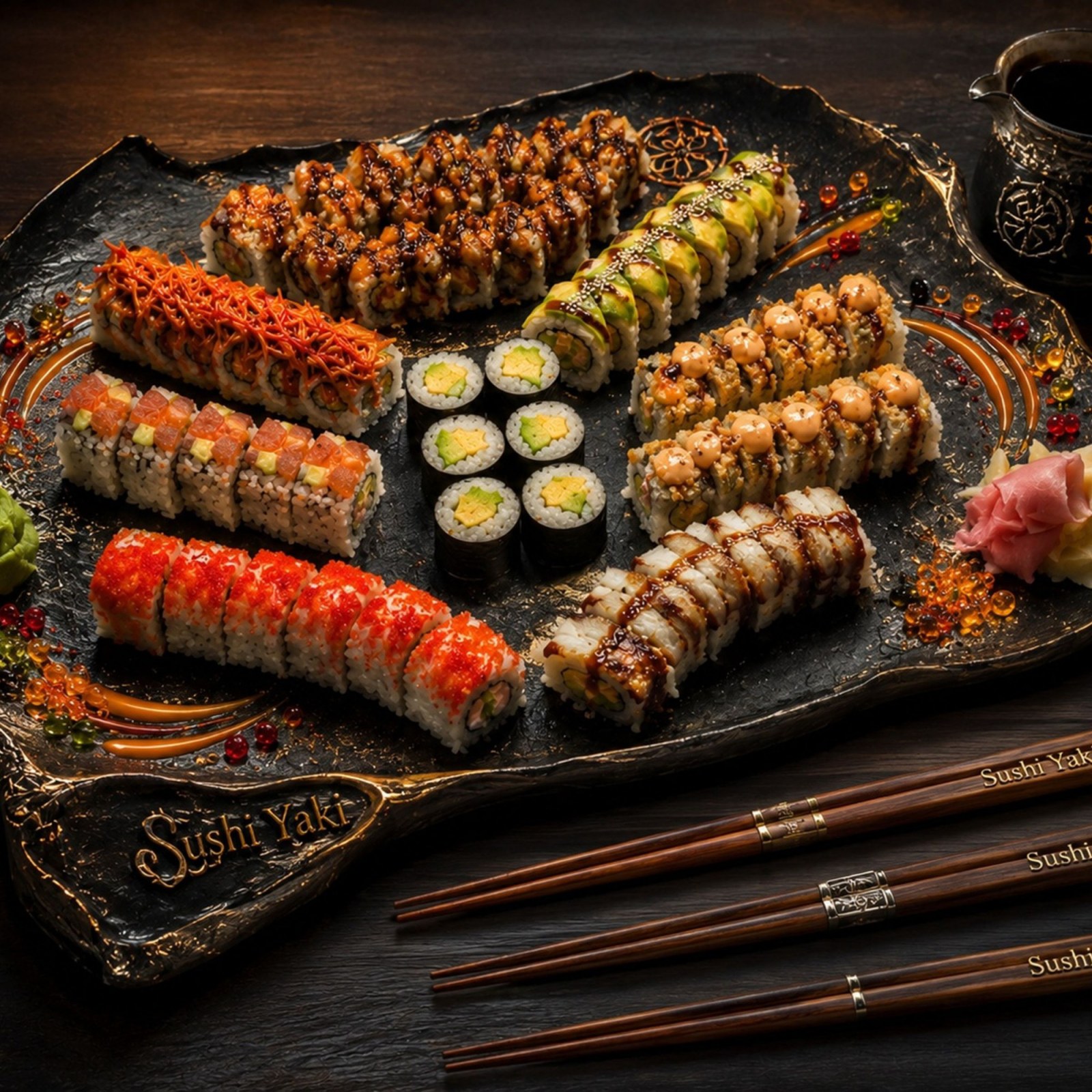217- Sushi Yaki Large (54 Pcs.)