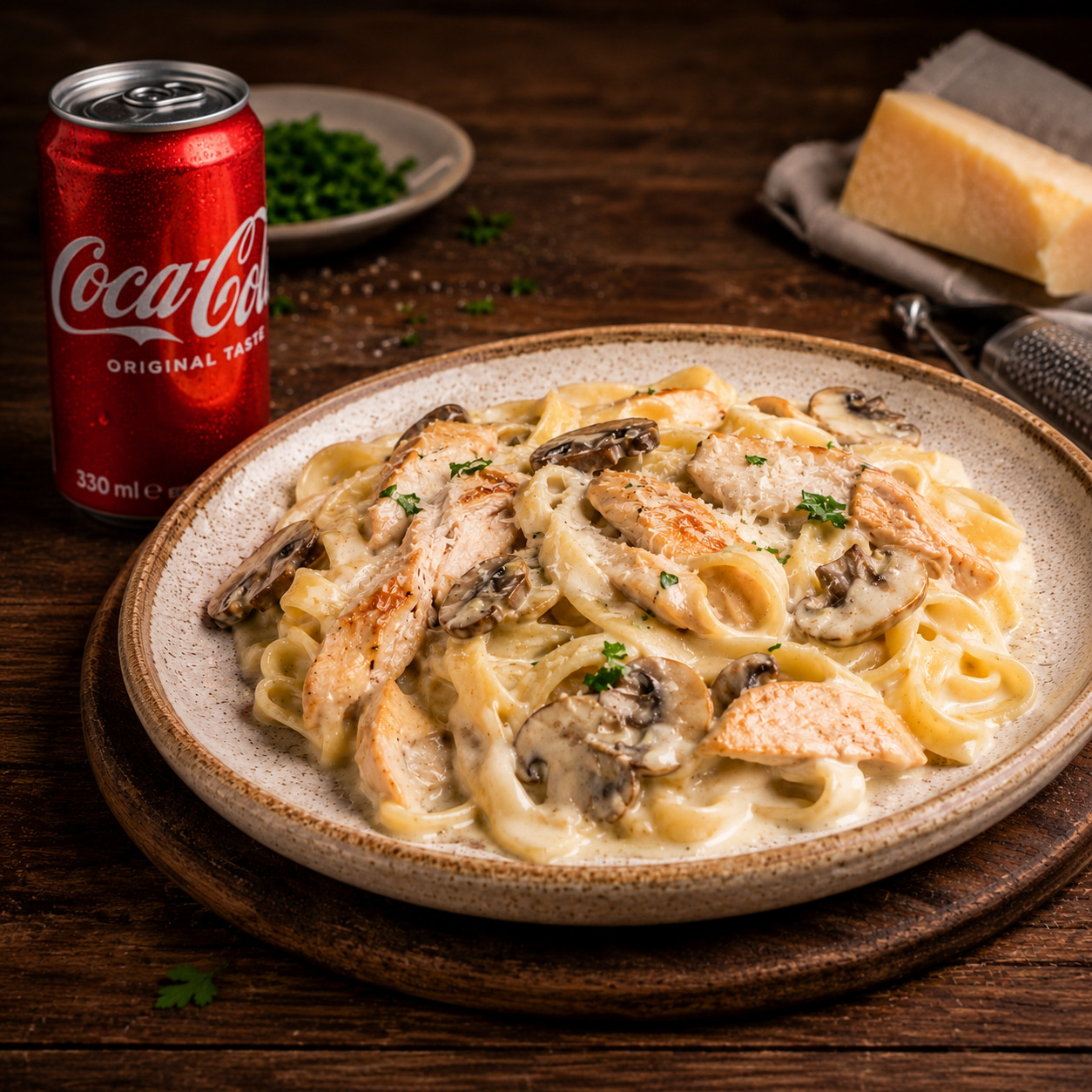 Avantajlı Fettuccine Alfredo Menü