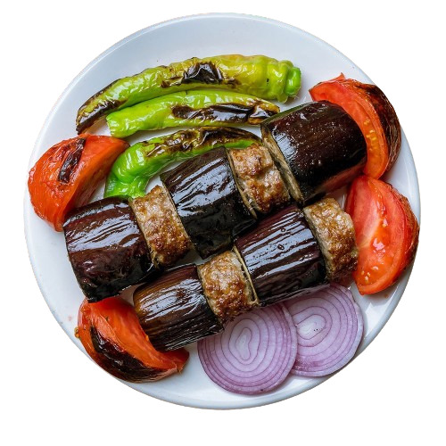 Patlıcanlı Kebap ( Aubergine Kebab )