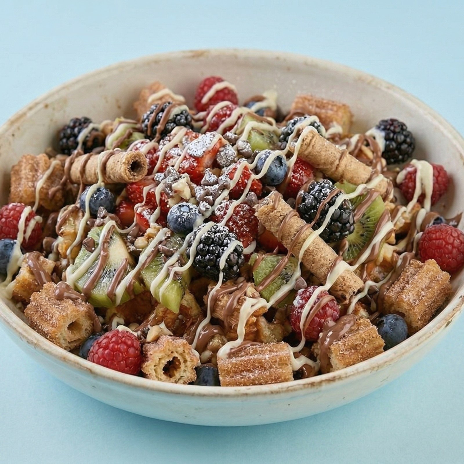 Waffle Churros Double Mix