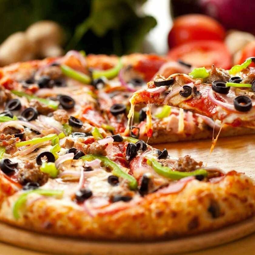 Vejetaryen Orta Boy Pizza