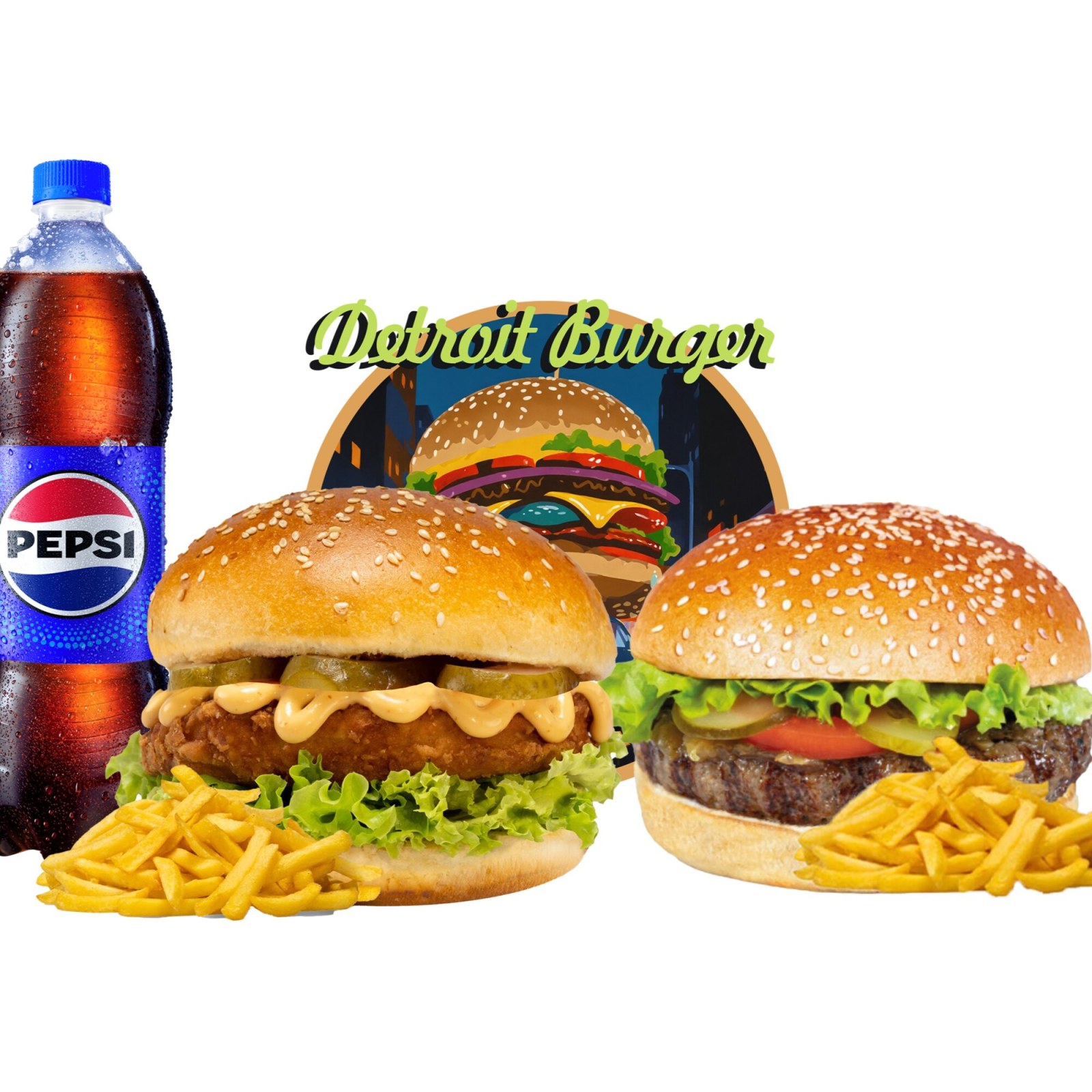 Mi̇x Burger Menü (2 Ki̇şi̇li̇k)