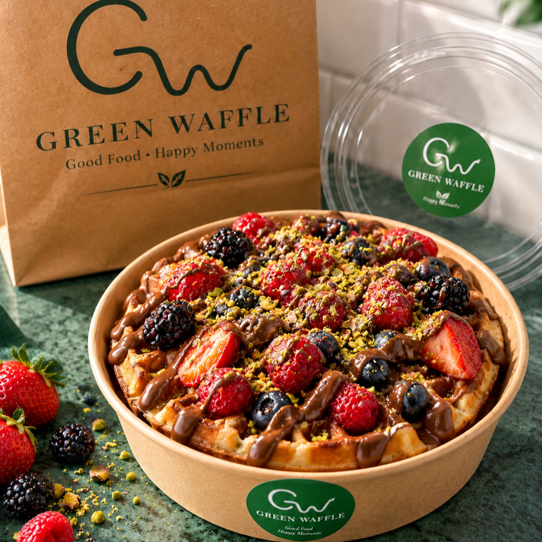 Bowl Orman Meyveli Waffle