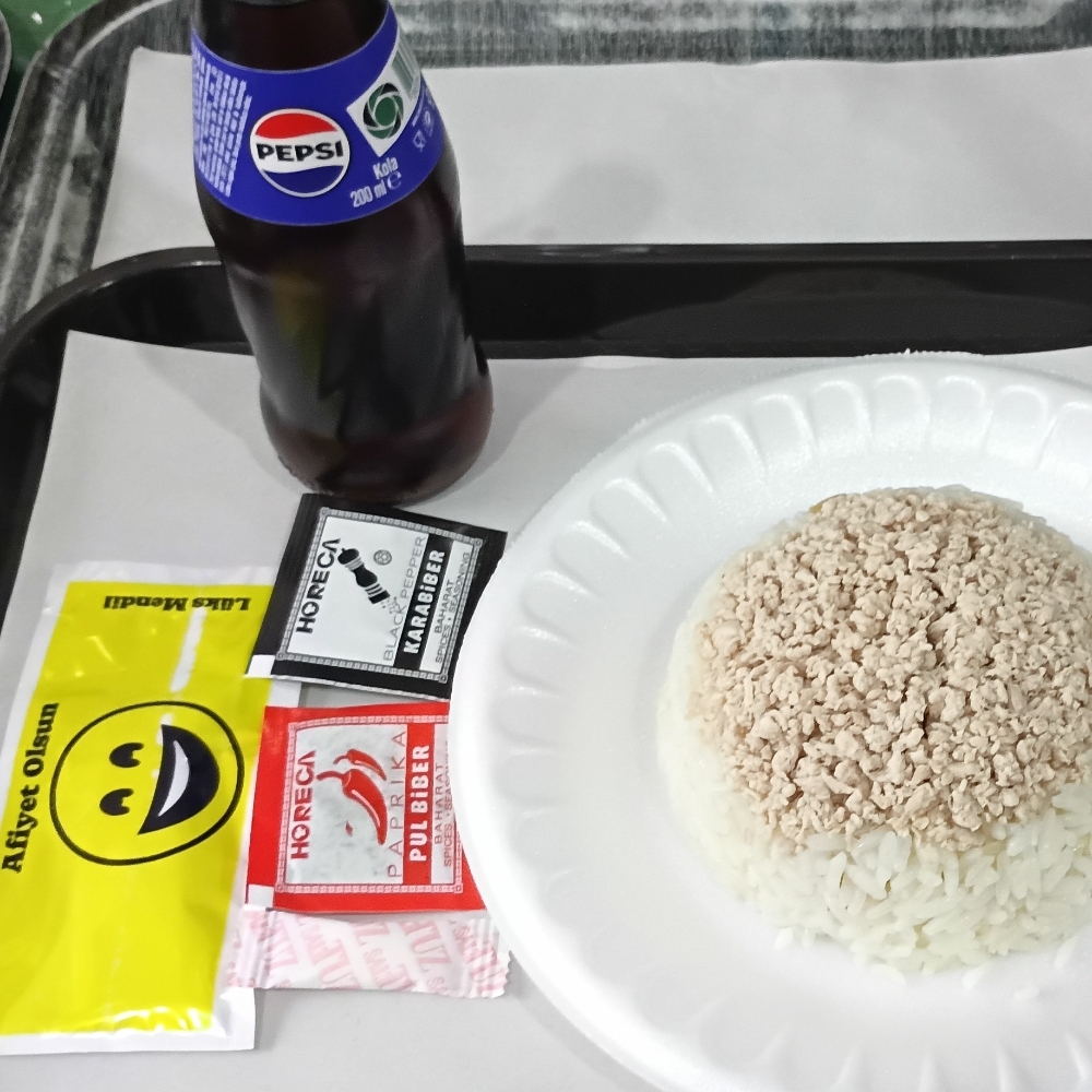 Tavuklu Nohut Pilav+Pepsi (3 Kişilik)