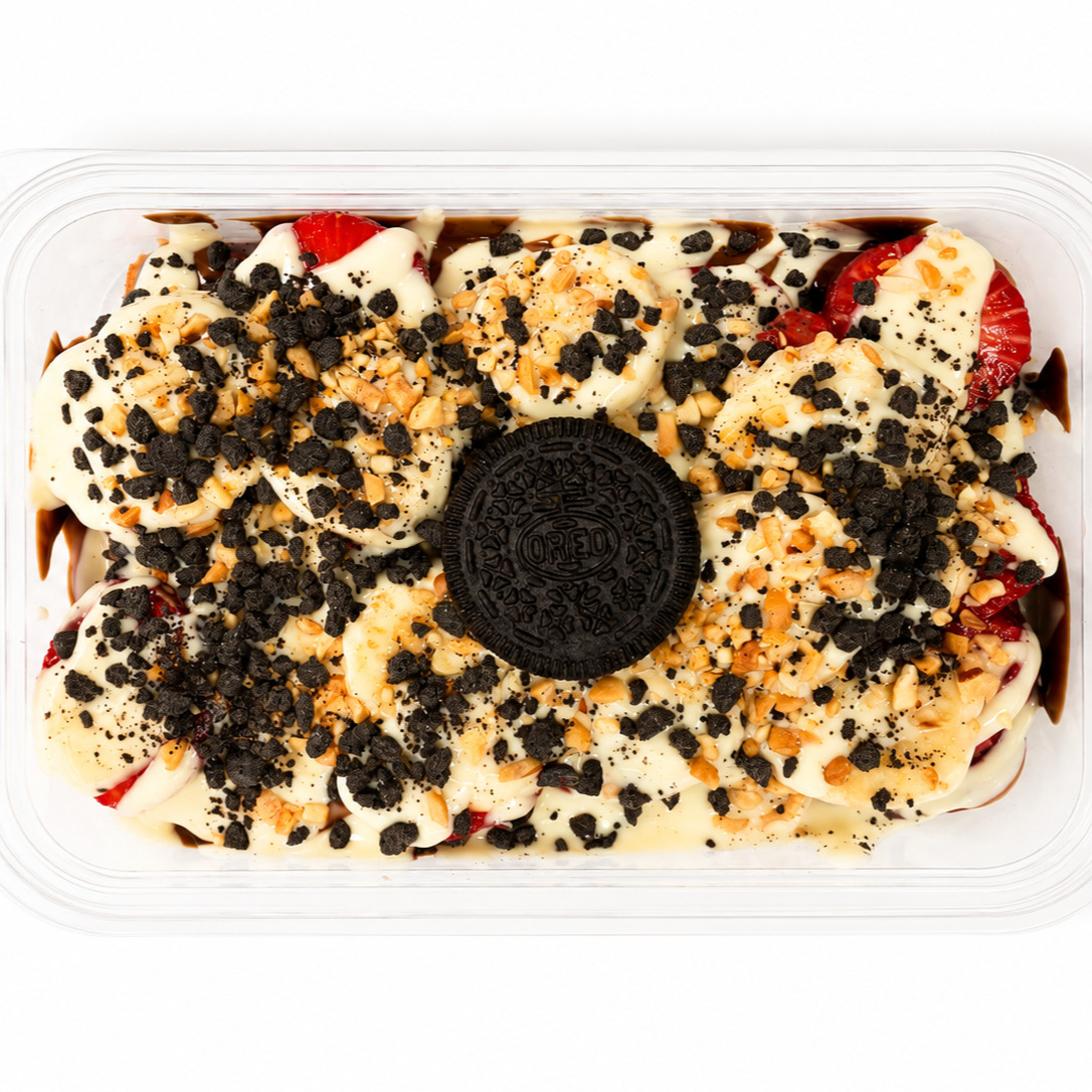 Oreolu Çıtır Waffle (Büyük Boy)