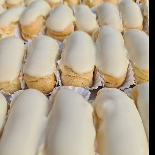 Beyaz Çikolatalı Ekler ( 500 Gr)
