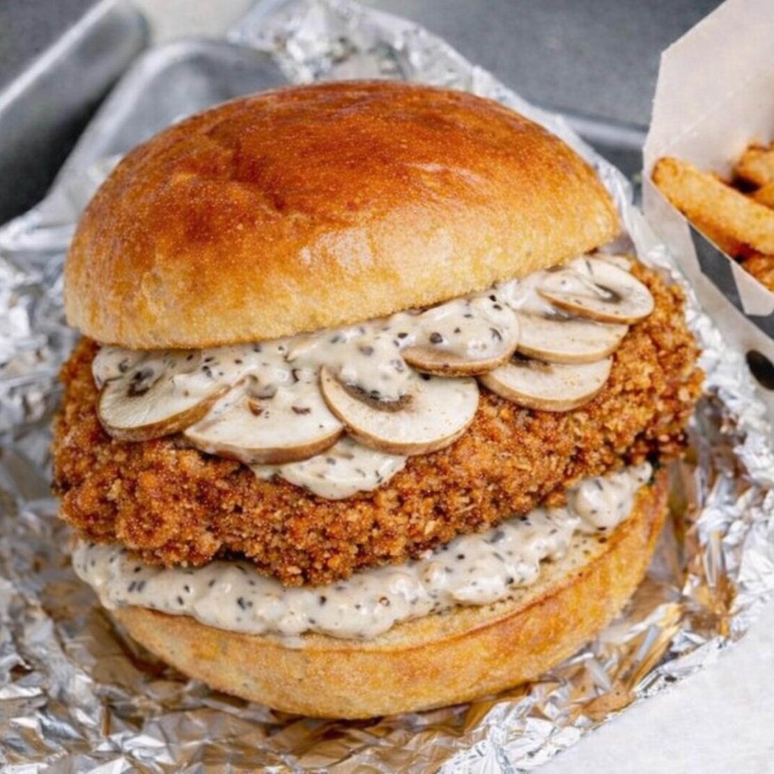 Trüflü Chicken Burger