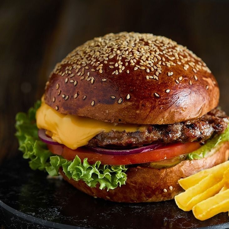 Cheeseburger Menü