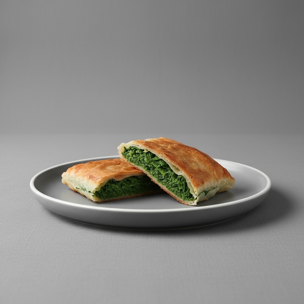 Ispanaklı Peynirli Serpme Börek